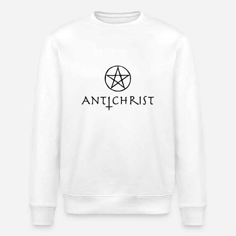 antichrist - Stanley/Stella Unisex Bio-Sweatshirt ROLLER - Weiß
