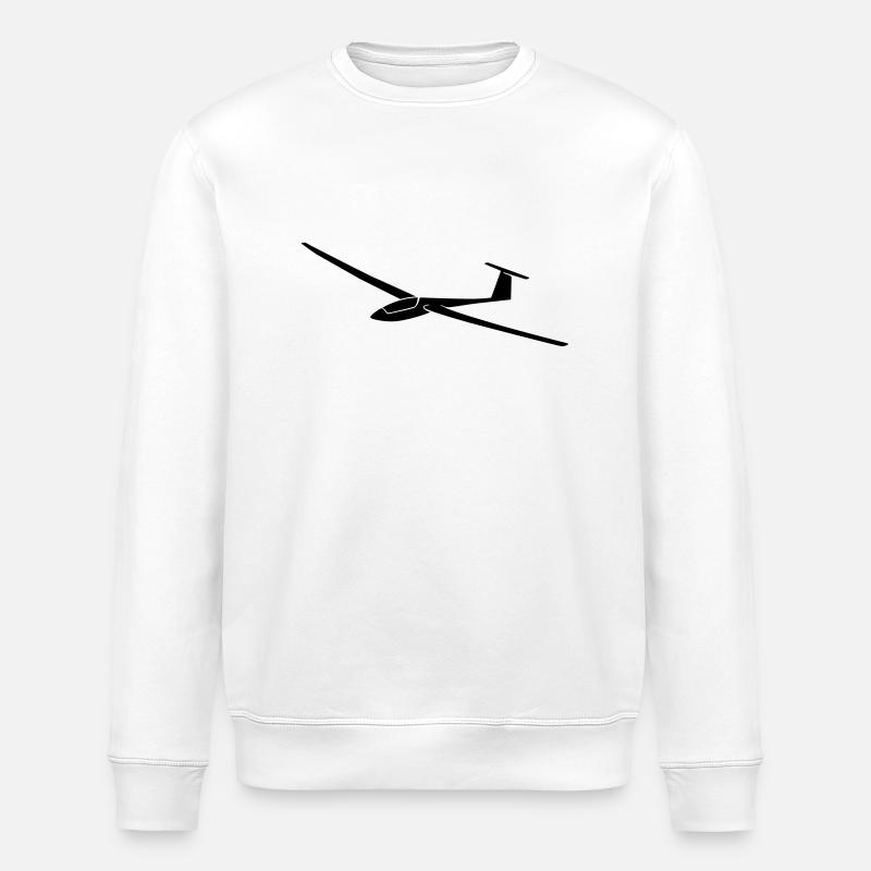 segelflugzeug_8 - Sweat bio ROLLER Stanley/Stella Unisexe - blanc