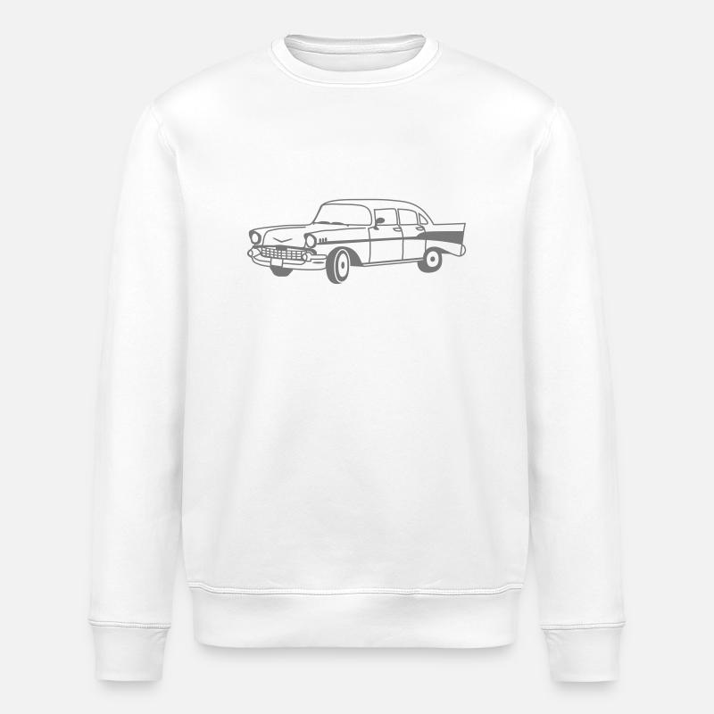 oldtimer - Sweat bio ROLLER Stanley/Stella Unisexe - blanc