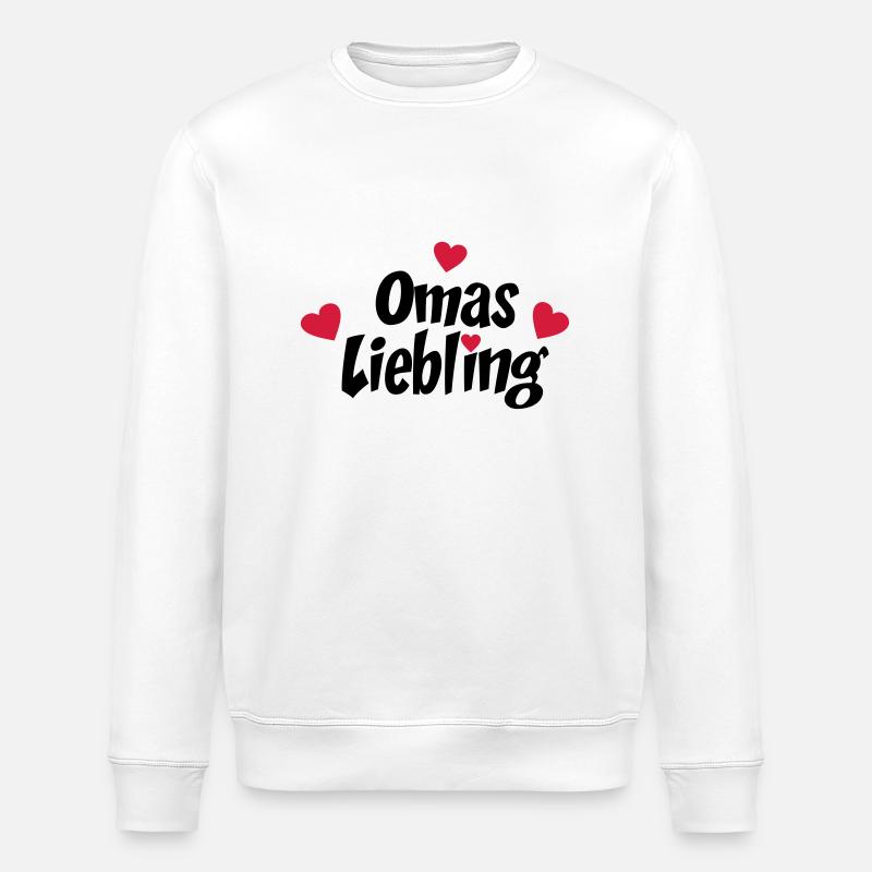 Oma - Stanley/Stella Unisex Bio-Sweatshirt ROLLER - Weiß