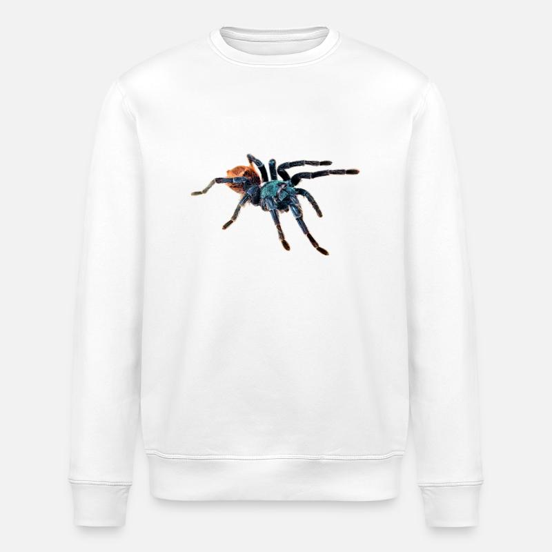 Vogelspinne - Stanley/Stella Unisex Bio-Sweatshirt ROLLER - Weiß