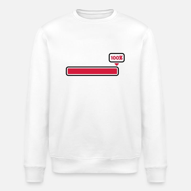 100 % - Stanley/Stella Unisex Bio-Sweatshirt ROLLER - Weiß