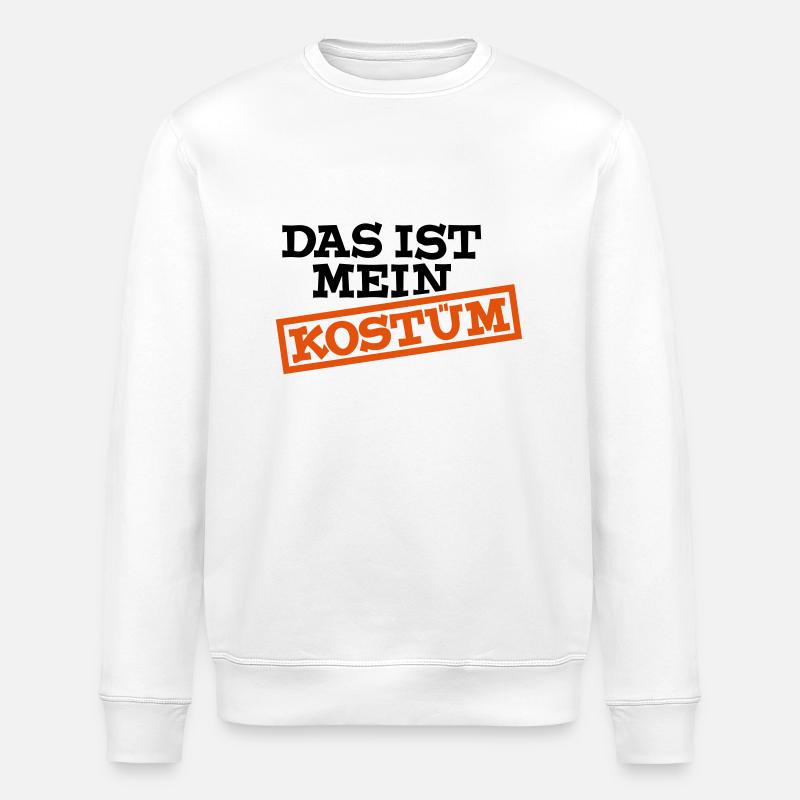 Das ist mein Kostüm - Stanley/Stella Unisex Bio-Sweatshirt ROLLER - Weiß