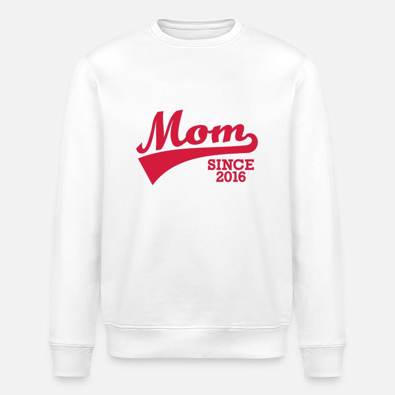 Mom 2016 - Stanley/Stella Unisex Bio-Sweatshirt ROLLER - Weiß