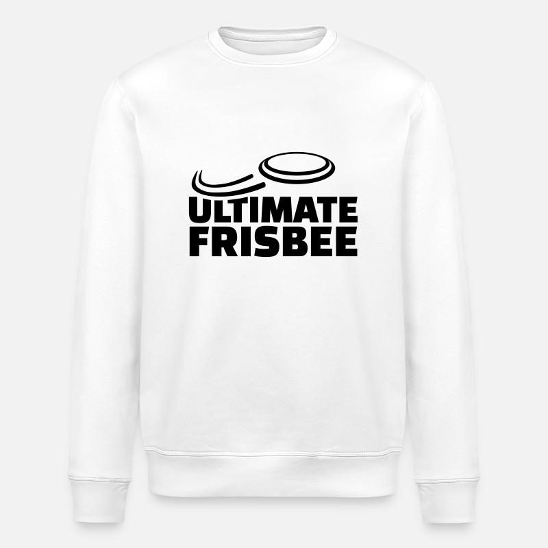 Ultimate Frisbee - Sweat bio ROLLER Stanley/Stella Unisexe - blanc