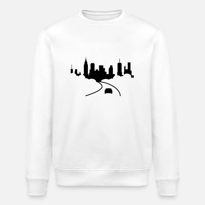 ville - Sweat bio ROLLER Stanley/Stella Unisexe - blanc