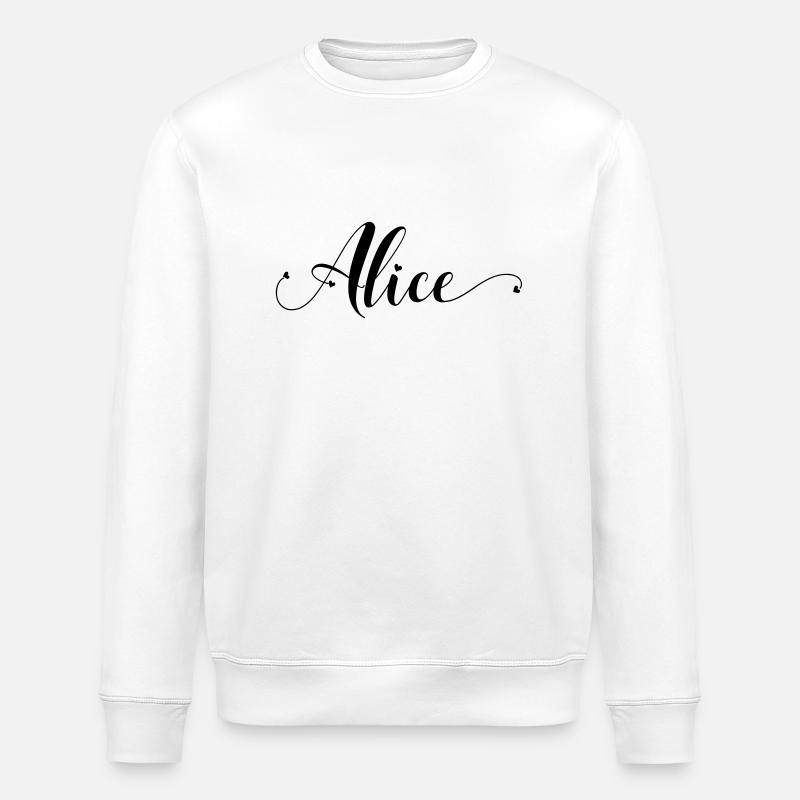 (alice) - Stanley/Stella Unisex Bio-Sweatshirt ROLLER - Weiß