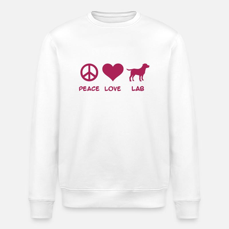 Labrador - Sweat bio ROLLER Stanley/Stella Unisexe - blanc