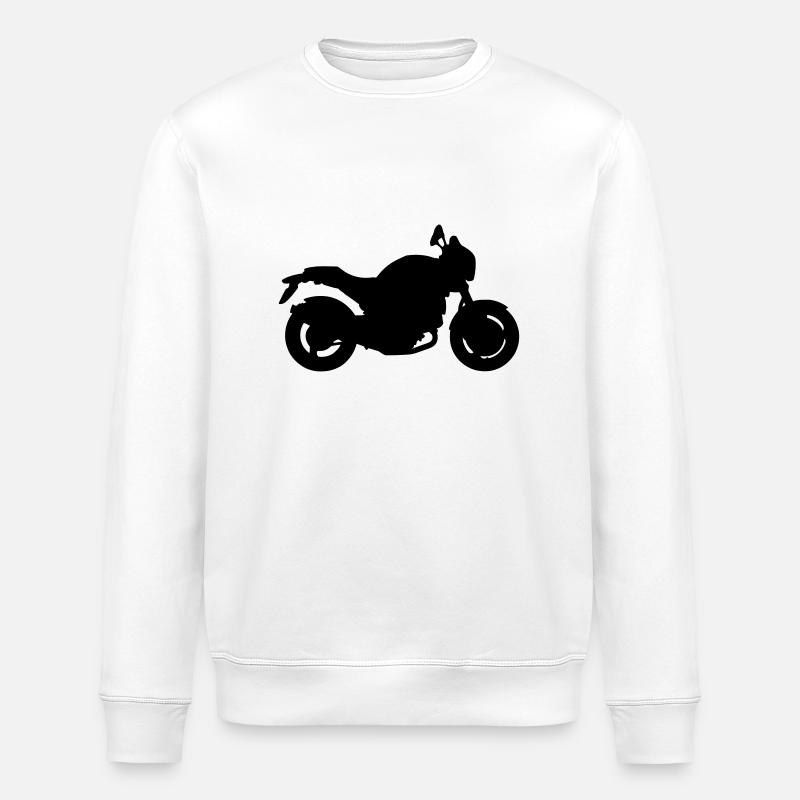  Monster - Stanley/Stella Unisex Bio-Sweatshirt ROLLER - Weiß