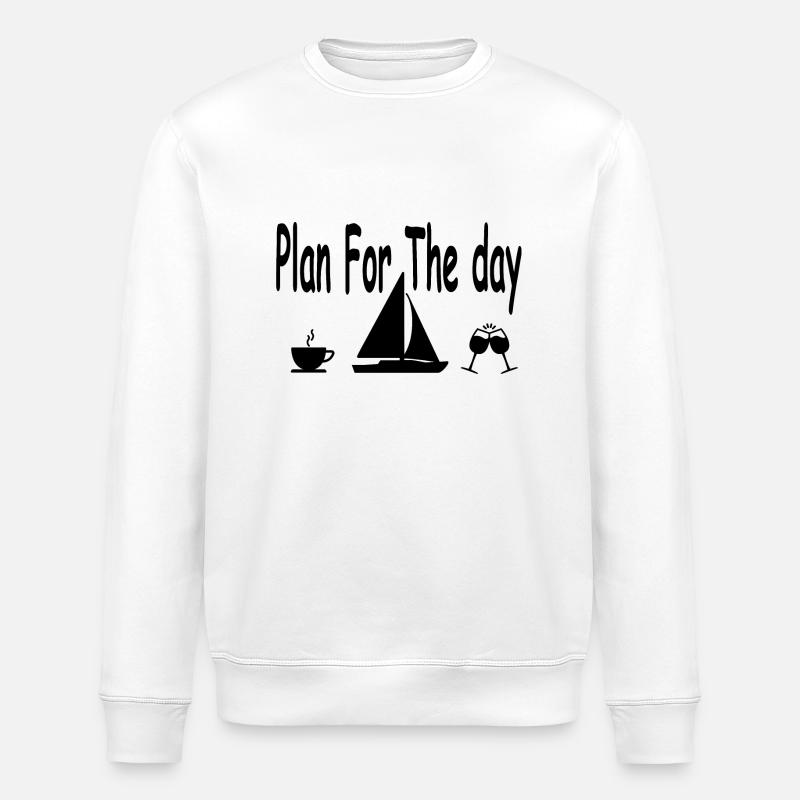 Sail - Stanley/Stella ROLLER Unisex Organic Sweatshirt - white