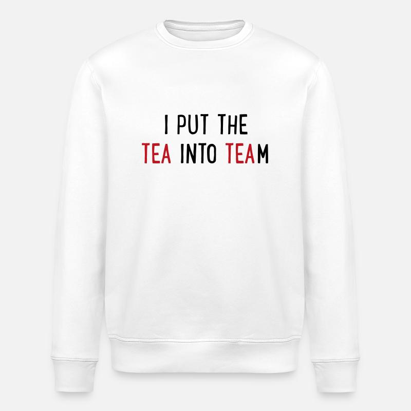 Team Tee - Stanley/Stella Unisex Bio-Sweatshirt ROLLER - Weiß