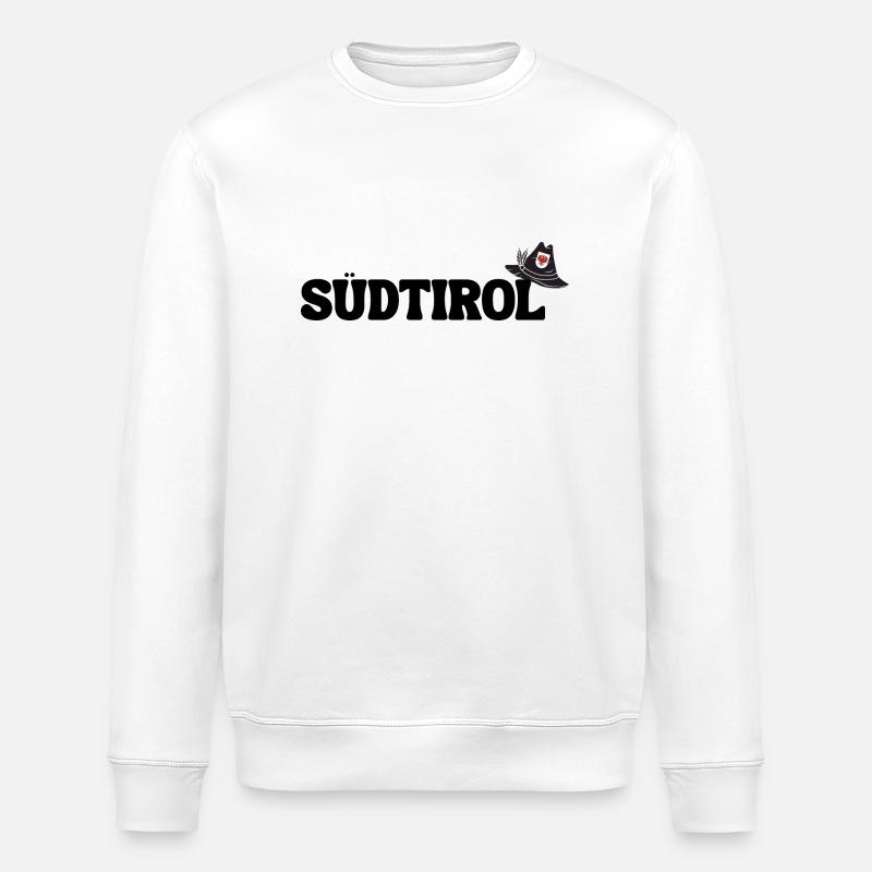 Tyrol du Sud - Sweat bio ROLLER Stanley/Stella Unisexe - blanc