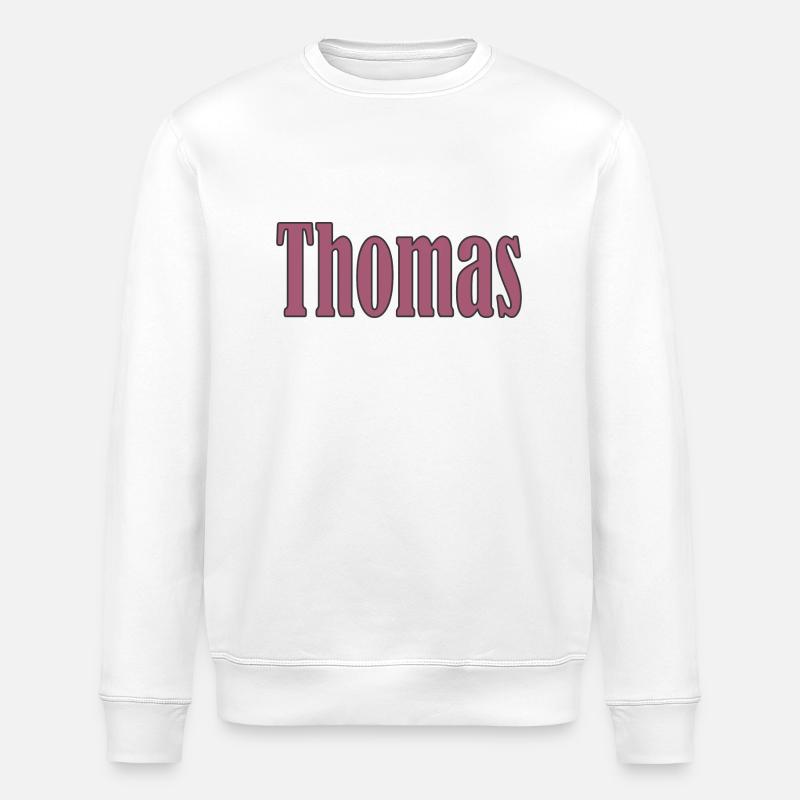 Thomas - Stanley/Stella Unisex Bio-Sweatshirt ROLLER - Weiß