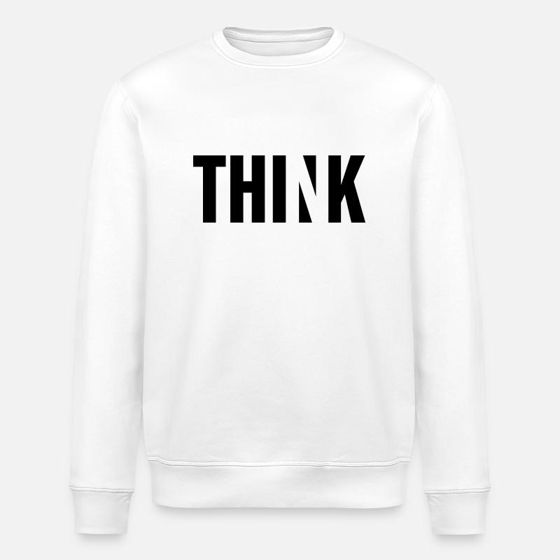 penser - Sweat bio ROLLER Stanley/Stella Unisexe - blanc