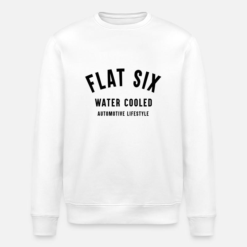 flatsix watercooled - Stanley/Stella Unisex Bio-Sweatshirt ROLLER - Weiß