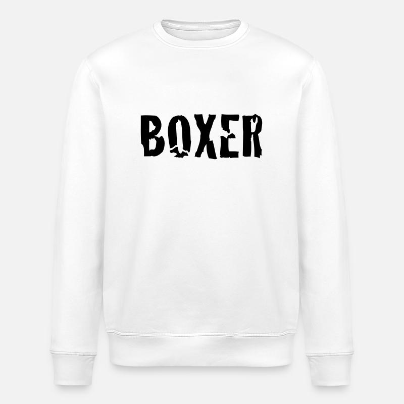 boxer - Sweat bio ROLLER Stanley/Stella Unisexe - blanc