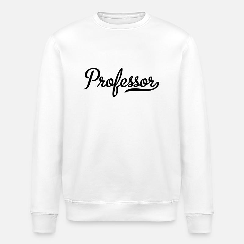 professeur - Sweat bio ROLLER Stanley/Stella Unisexe - blanc
