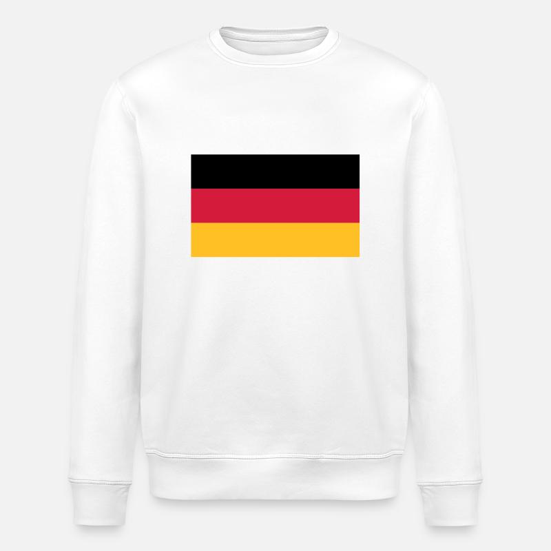flag_german - Sweat bio ROLLER Stanley/Stella Unisexe - blanc