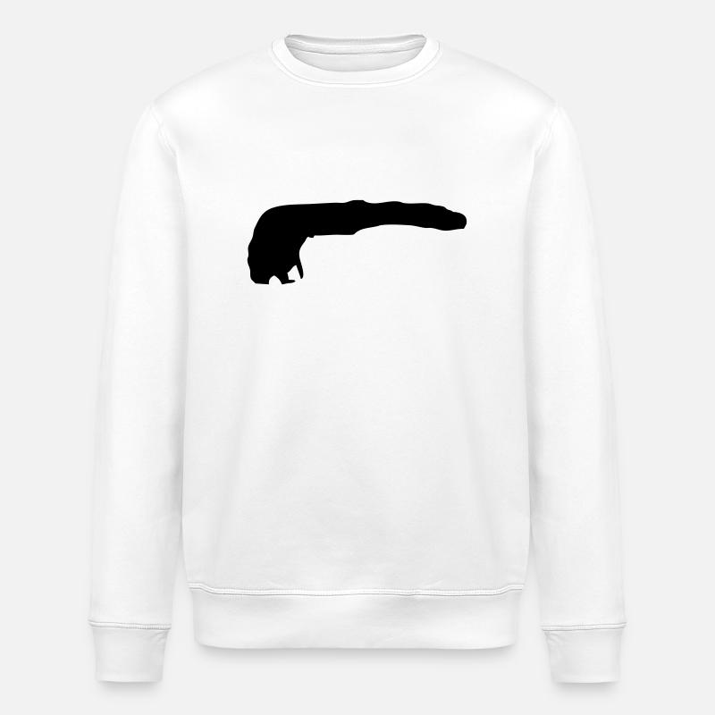 langeoog___f1 - Stanley/Stella Unisex Bio-Sweatshirt ROLLER - Weiß