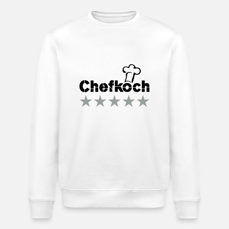 chefkoch - Stanley/Stella Unisex Bio-Sweatshirt ROLLER - Weiß