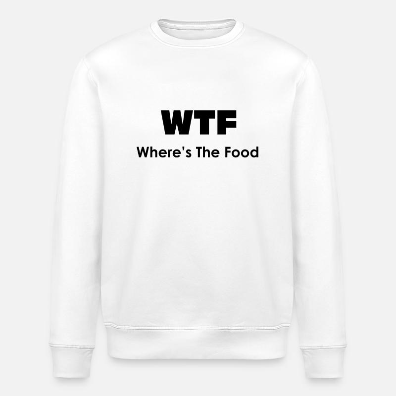 WTF - Sweat bio ROLLER Stanley/Stella Unisexe - blanc