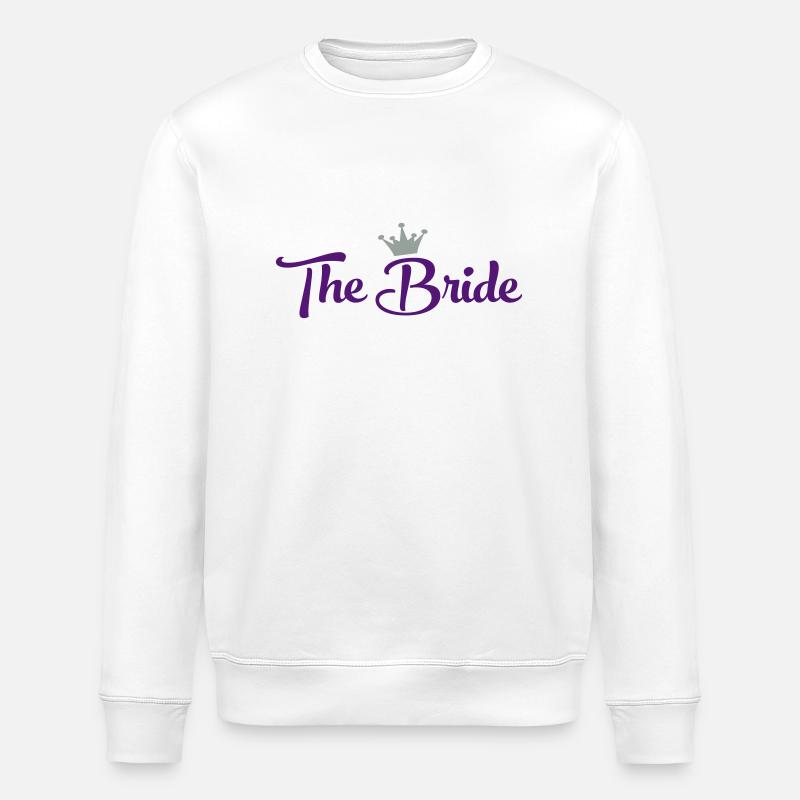 braut - Stanley/Stella Unisex Bio-Sweatshirt ROLLER - Weiß