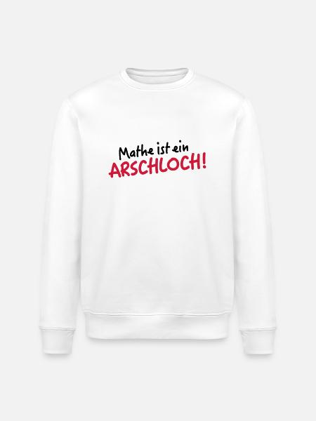 Mathe - Stanley/Stella Unisex Bio-Sweatshirt ROLLER - Weiß