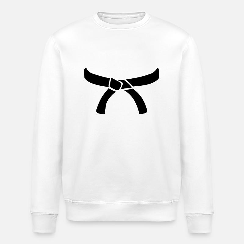 Judo - Stanley/Stella Unisex Bio-Sweatshirt ROLLER - Weiß