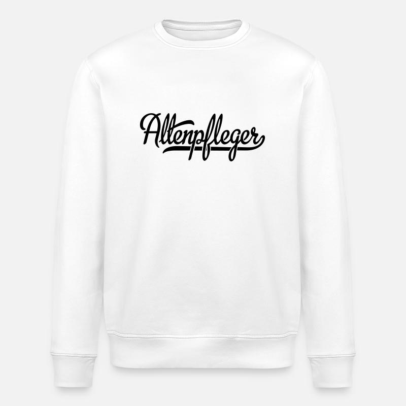 Altenpfleger - Stanley/Stella Unisex Bio-Sweatshirt ROLLER - Weiß