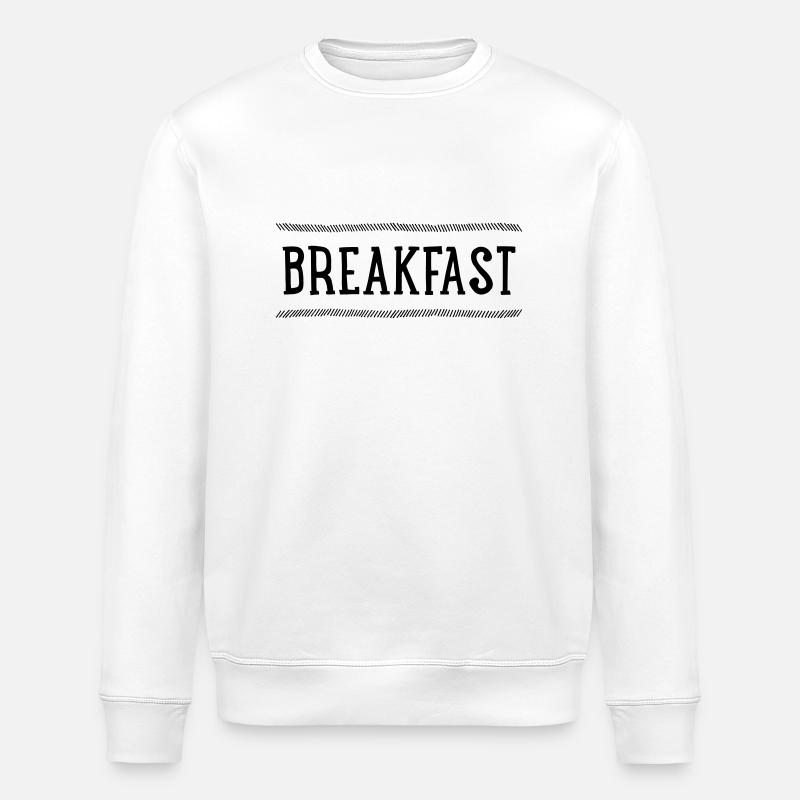 breakfast - Stanley/Stella Unisex Bio-Sweatshirt ROLLER - Weiß