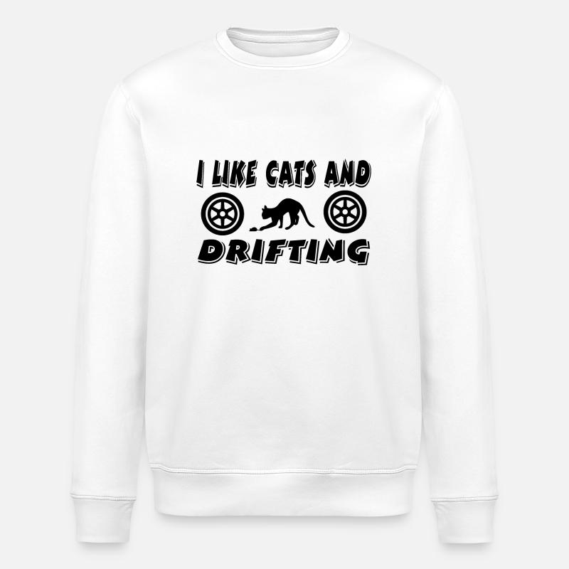 Auto - Stanley/Stella Unisex Bio-Sweatshirt ROLLER - Weiß