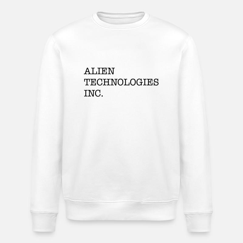 AlienTechnologyInc 2 - Stanley/Stella ROLLER Unisex Organic Sweatshirt - white