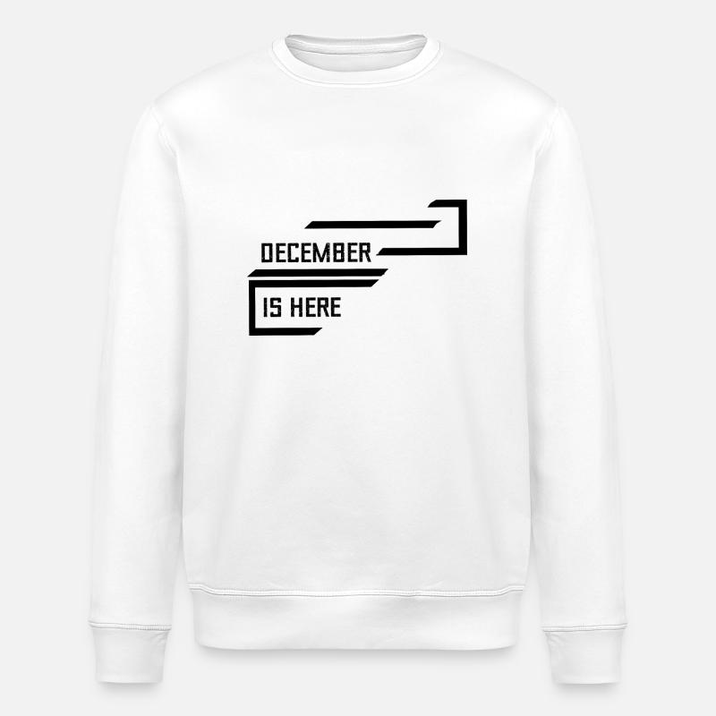 best december - Sweat bio ROLLER Stanley/Stella Unisexe - blanc