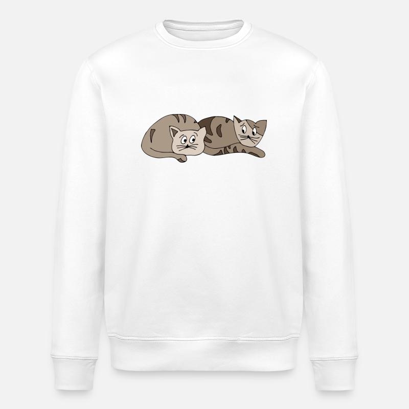 Chats - Sweat bio ROLLER Stanley/Stella Unisexe - blanc