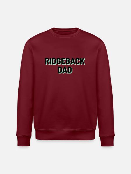 Ridgeback Dad - Stanley/Stella Unisex Bio-Sweatshirt ROLLER - Weiß