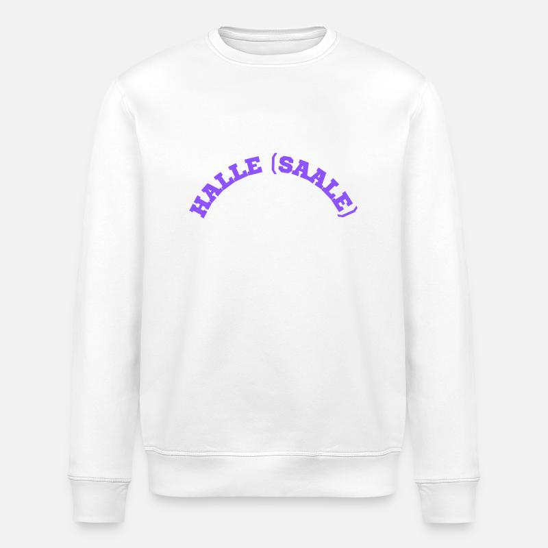 Halle (Saale) - Sweat bio ROLLER Stanley/Stella Unisexe - blanc