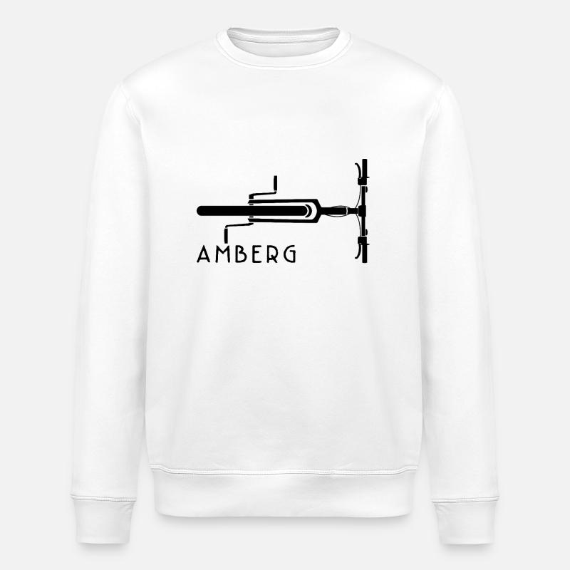 Fahrrad Amberg - Stanley/Stella Unisex Bio-Sweatshirt ROLLER - Weiß