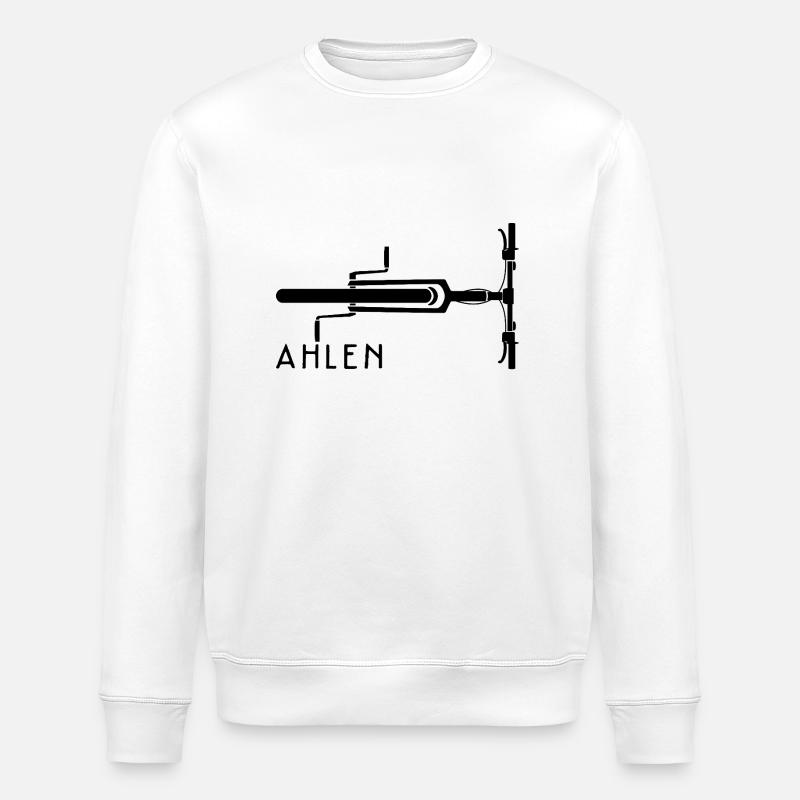 Fahrrad Ahlen - Stanley/Stella Unisex Bio-Sweatshirt ROLLER - Weiß