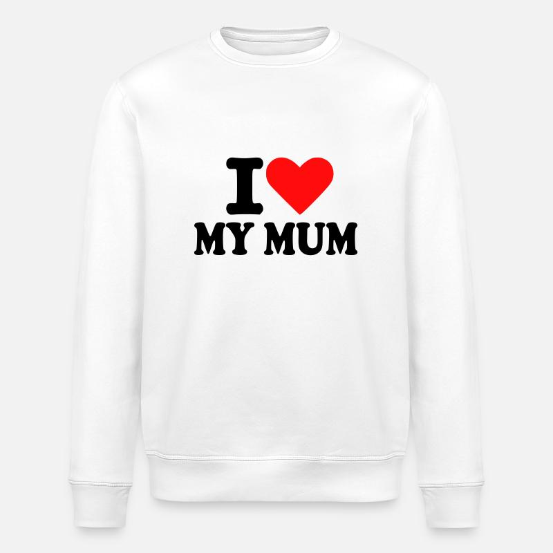 Mutter – Mum - Stanley/Stella Unisex Bio-Sweatshirt ROLLER - Weiß