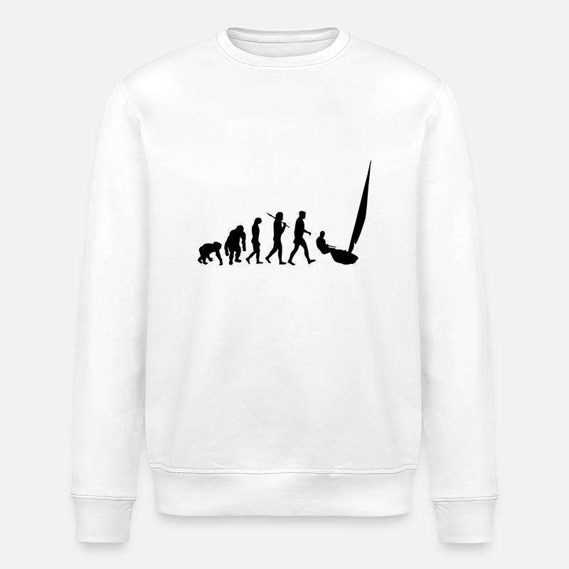 Entwicklung Segeln - Stanley/Stella Unisex Bio-Sweatshirt ROLLER - Weiß