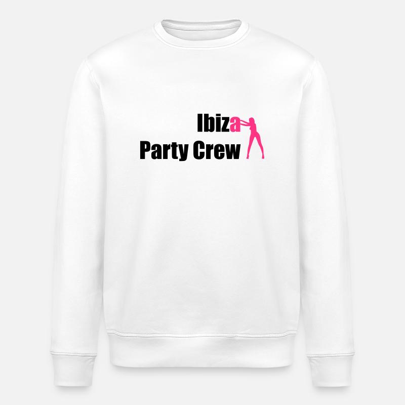 Ibiza - Sweat bio ROLLER Stanley/Stella Unisexe - blanc