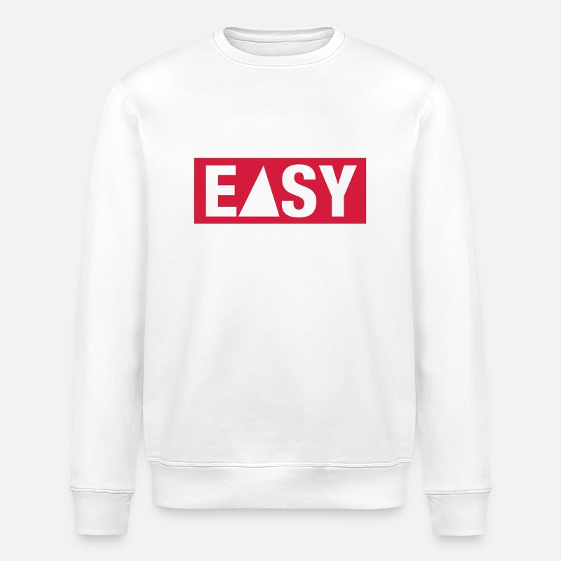 easily - Stanley/Stella ROLLER Unisex Organic Sweatshirt - white