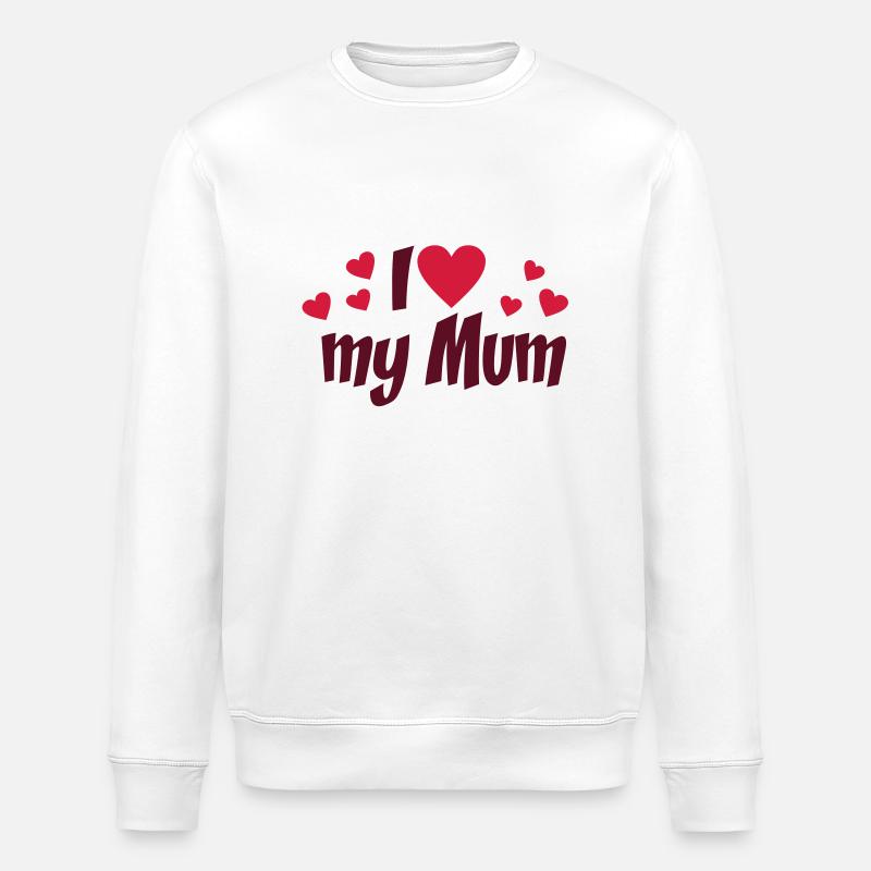 Mama - Stanley/Stella Unisex Bio-Sweatshirt ROLLER - Weiß