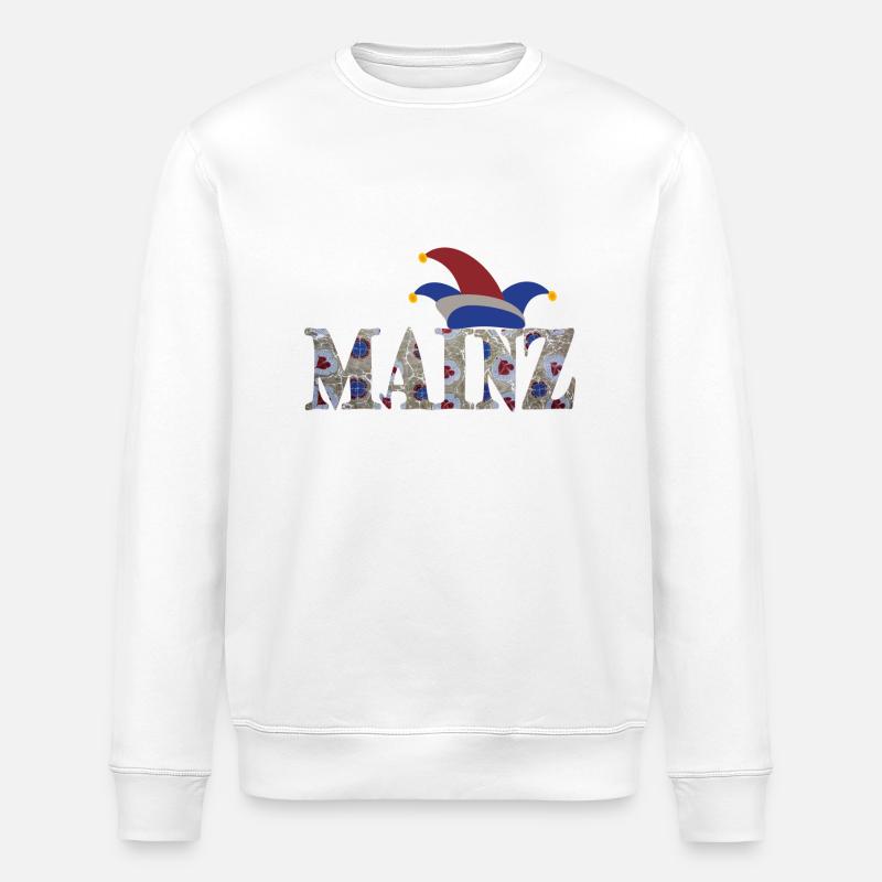 mainz carnival e 207 - Stanley/Stella ROLLER Unisex Organic Sweatshirt - white