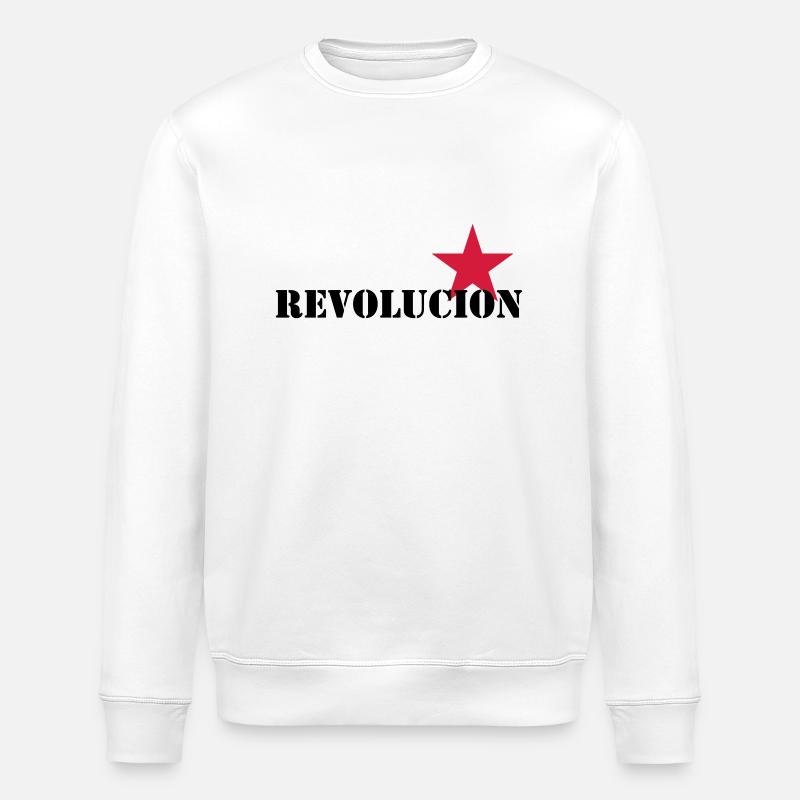 Revolucion - Sweat bio ROLLER Stanley/Stella Unisexe - blanc