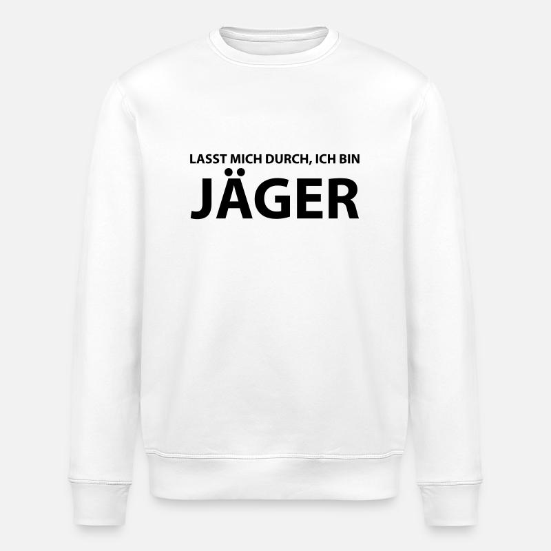 jäger - Stanley/Stella ROLLER Unisex Organic Sweatshirt - white