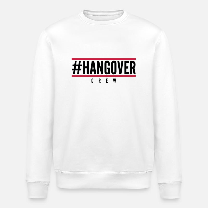 hangover_crew_lo2 - Stanley/Stella Unisex Bio-Sweatshirt ROLLER - Weiß