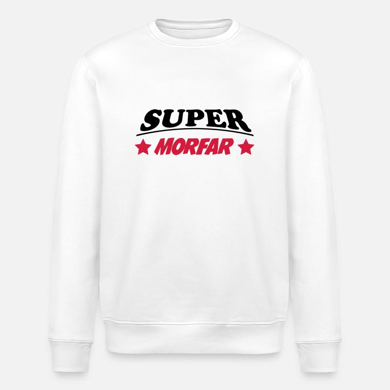 Super morfar 111 - Sweat bio ROLLER Stanley/Stella Unisexe - blanc