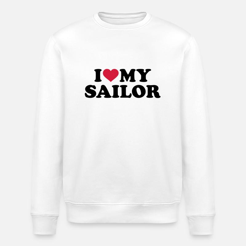 Matelot - Sweat bio ROLLER Stanley/Stella Unisexe - blanc