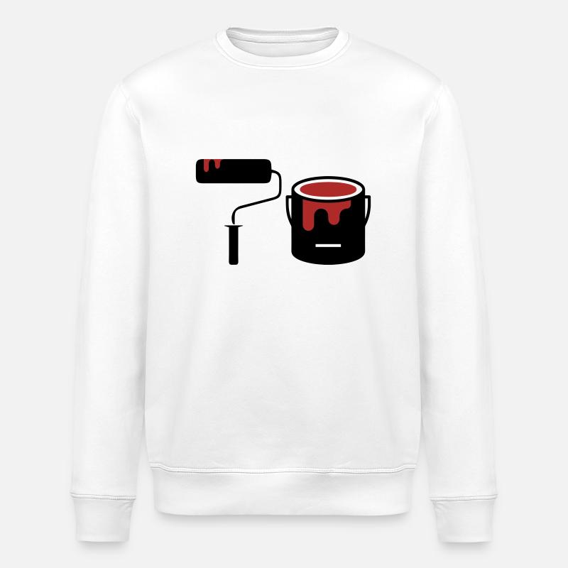 streichen - Stanley/Stella Unisex Bio-Sweatshirt ROLLER - Weiß